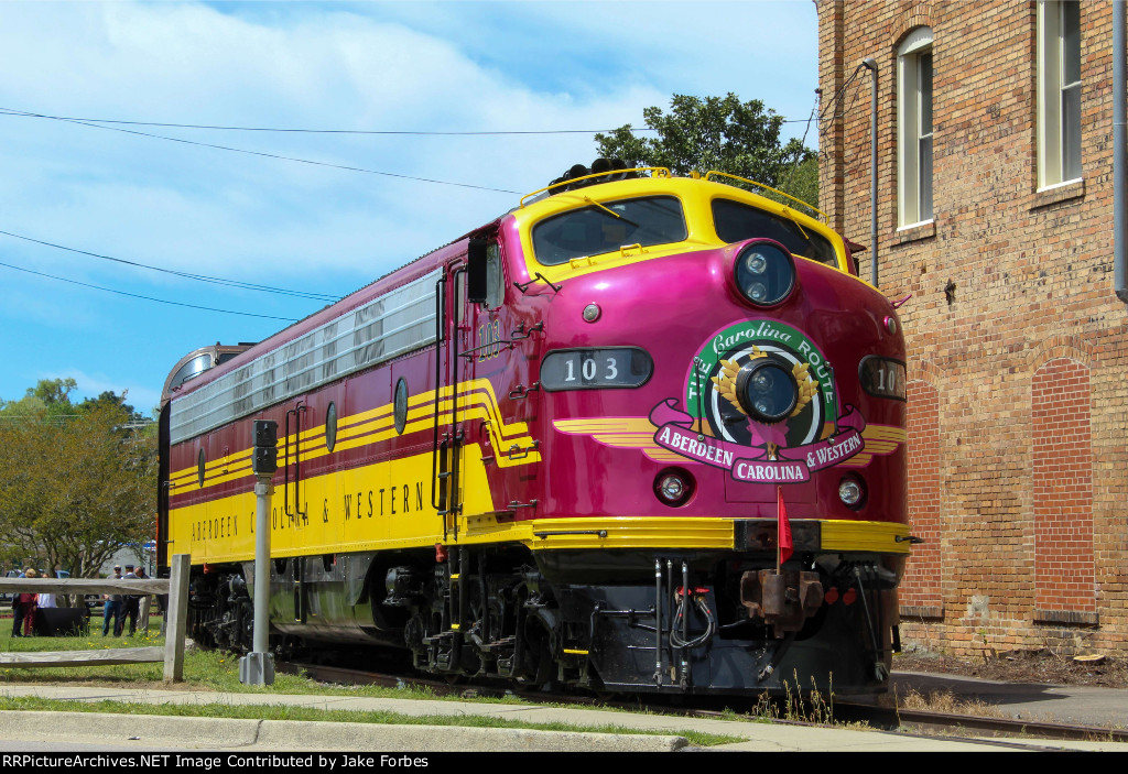 ACWR 103 in downtown Aberdeen. 